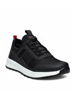 G-Class 6016-25 Deri Slip-On Anatomik Erkek Sneaker Siyah Beyaz