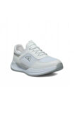 Acropol 137-25 Anorak Slip On Anatomik Erkek Sneaker Beyaz Gümüş