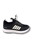 Wanderfull İnfinity 4266-25 Anorak Slip On Erkek Sneaker Siyah Beyaz