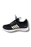Wanderfull İnfinity 4266-25 Anorak Slip On Erkek Sneaker Siyah Beyaz