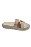 Gezer 16451-25 Coffee Love Suya Dayanıklı Terlik 36-41