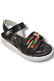 Butiqe 1809-25 Boncuk Taşli Anatomik Kız Çocuk Sandalet 26-30
