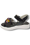 Butiqe 1809-25 Boncuk Taşli Anatomik Kız Çocuk Sandalet 26-30