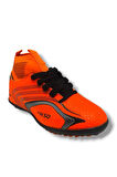 Walked 435-25 Çocuk Çoraplı Halı Saha Krampon Turuncu Siyah 31-35