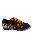 Walked 233-25 Halı Saha Krampon Siyah Turuncu 45-47