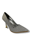 Cshoes 751-25 Simli İnce Topuk Kadın Stiletto