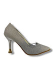 Cshoes 751-25 Simli İnce Topuk Kadın Stiletto