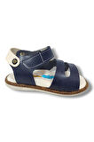 Şirinbebe 1548-20 Anatomik Dikiş Çirtli Erkek Çocuk Sandalet Lacivert Mavi 21-25