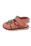 Şirinbebe 1570-20 Anatomik Kelebek Tokalı Cirtli Kız Çocuk Sandalet Pembe 21-25