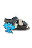 Şirinbebe 1630-20 Anatomik 3 Cırt Bant Erkek Çocuk Sandalet Füme Lacivert 18-20
