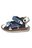 Şirinbebe 1651-20 Çift Cırt Tokalı Erkek Çocuk Sandalet Lacivert Mavi 21-25