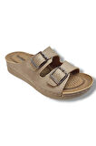 Avox 765-25 Çift Tokalı Comfort Kadın Terlik