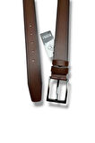 Kafka K120-26 Hakiki Baskı Deri Erkek Kemer 135 Cm