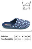 Gezer 16418-26 Leopar Desenli Termal Ev Terlik 36-40
