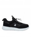 Jagulep Dune-26 Deri Slip On Anatomik Taban Erkek Sneaker Siyah Beyaz 45-47