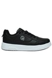 Best Of 2081-26 Cilt Deri Anatomik Bağcıklı Sneaker Siyah Beyaz 36-40