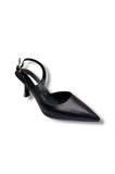 C-Shoes BÇ93-26 Yıkama Cilt İnce Topuk Arkası Açık Kadın Stiletto (8cm)