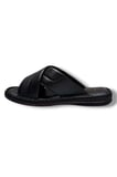 Cakgo 170-26 Hakiki Deri Ultra Soft Çapraz Bant Anatomik Erkek Terlik 40-47