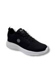Best Of 21011-26 Anorak Anatomik Bağcıklı  Erkek Sneaker Siyah Beyaz