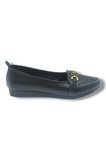 C-Shoes YS3008-26 Cilt Taşlı V Toka Anatomik Kadın Babet 41-42