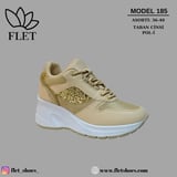 Flet 185 Bej Kadın Spor Sneaker