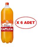 Çamlıca Portakal Aromalı Gazoz 2,5 Lt X 6 Adet