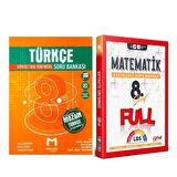 Mozaik 8.Sınıf Türkçe ve Full Matematik Soru Bankası Seti 2 Kitap