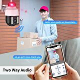 qasulÇakarlı Speed Dome Kablosuz Dış Mekan Güvenlik Kamerası CMR21 Camera Alarm-Özellikli