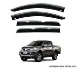 EKİCİLER MITSUBISHI L-200 2015 SONRASI KROMLU CAM RÜZGARLIĞI