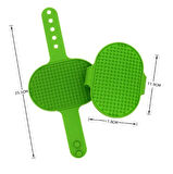 Hayvan Tüy Toplama Yıkama Ve Köşe Kaşınma Silikon Fırçası