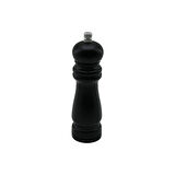 Siyah Ahşap  Küçük= Çap: 4.5cm - Uzunluk: 15.5cm Tuz - Baharat Öğütücü