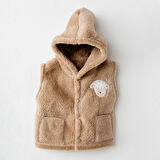 Andywawa Ac26163 Tinny S Sheeps Yelek Beige