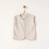 Andywawa Ac26221 Casual Yelek Beige