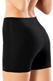 Wakor Lazer Kesim Şort Korse Kadın