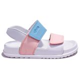 Vicco Krixi 321F23Y252C Beyaz Pembe Ortopedik Günlük Kız Çocuk Spor Sandalet