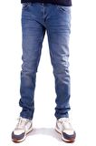 Twister Panama 727C Mavi Düşük Bel Dar Paça Erkek Jeans Pantolon