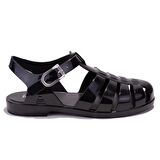 Igor S10258C Bıarrıtz Siyah Ortopedik Günlük Kadın Sandalet