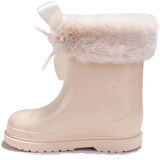 İgor W10258CN Bimbi Soft Bej Ortopedik Kız Çocuk Yağmur Çizme