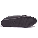 Dagoster DZA07-147199CN Siyah Ortopedik Günlük Babet Kadın Ayakkabı