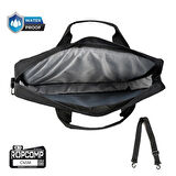 Ropcomp 15.6" Laptop Bilgisayar Çantası – Suya Dayanıklı – Siyah