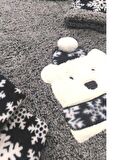 Kadın Pijama Takımı Peluş Welsoft Polar Kışlık