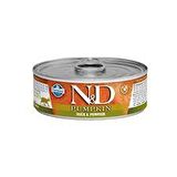 N&D Pumpkin Tahılsız Ördek & Balkabağı 70gr Yaş Kedi Konservesi