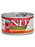 N&D Quinoa Skin&Coat Ringa Balığı ve Hindistan Cevizli Köpek Konservesi 140gr