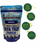 Çankırı Doğal Mineralli Iyotlu Kaya Tuzu 500gr X 3 Adet