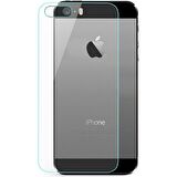 Apple iPhone 5 Uyumlu Ekran Koruyucu Screen Protector Tempered Glass Kristal Netliğinde %100 HD Görüntü, Yüksek Kalite Temperli Kırılmaz Cam