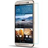 HTC One M9 Plus Uyumlu Ekran Koruyucu Screen Protector Tempered Glass Kristal Netliğinde %100 HD Görüntü, Yüksek Kalite Temperli Kırılmaz Cam