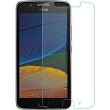 Lenovo Moto G5 Uyumlu Ekran Koruyucu Screen Protector Tempered Glass Kristal Netliğinde %100 HD Görüntü, Yüksek Kalite Temperli Kırılmaz Cam