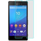 Sony Xperia M4 Aqua Uyumlu Ekran Koruyucu Screen Protector Tempered Glass Kristal Netliğinde %100 HD Görüntü, Yüksek Kalite Temperli Kırılmaz Cam