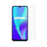 Realme C15 Uyumlu Ekran Koruyucu Screen Protector Tempered Glass Kristal Netliğinde %100 HD Görüntü, Yüksek Kalite Temperli Kırılmaz Cam