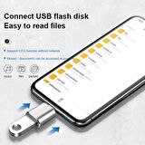 Telefon Type-C Çevirici USB 3.0 Hızlı OTG Veri Aktarıcı Type C Dönüştürücü